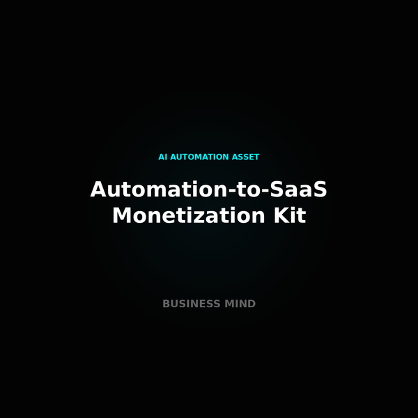Automation-to-SaaS Kit