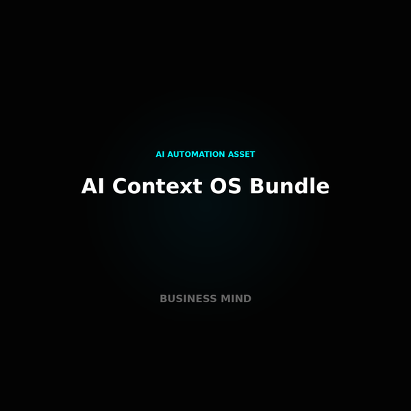 AI Context OS Bundle