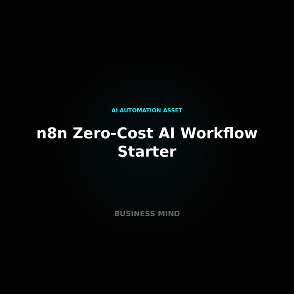 n8n Zero-Cost Starter